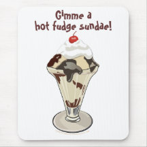 Helado caliente del postre del helado del dulce de