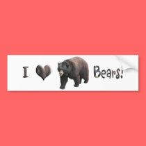 Helaine's Bear bumper stickers