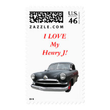 Helaine's Black Henry J Stamp
