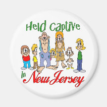 Held Captive in New Jersey Magnets