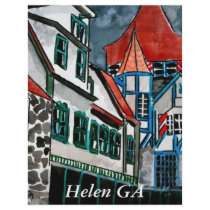 Helen GA vacation paradise German town Georgia art flyers by dereklovessheila Helen GA vacation paradise German town Georgia art flyers