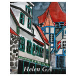 Helen GA vacation paradise German town Georgia art flyers