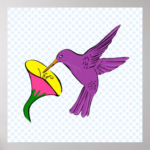 Helen Hummingbird Poster