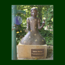 Helen Keller Statue postcards