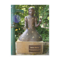 Helen Keller Statue postcards