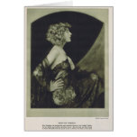 Helen Lee Worthing 1925 vintage portrait card