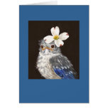 Helen the baby bluebird card