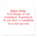 helen  waite posters