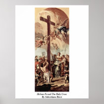 Helena Found The Holy Cross By Sebastiano Ricci Print