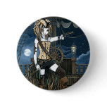 "Helena" Sky Pirate Ship Moon Fae Button