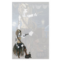 "Helena" Sky Pirate Ship Moon Fae Stationery