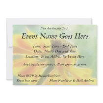 Helenium Looking Toward the Sky Personalized Invites