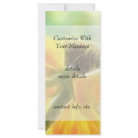 Helenium Looking Toward the Sky Personalized Rack Card