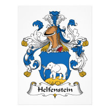 Helfenstein Family Crest Invitation