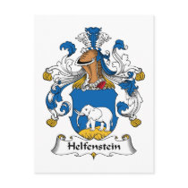 Helfenstein Family Crest postcards by coatsofarms Helfenstein Family Crest postcards