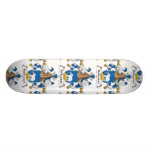 Helfenstein Family Crest Skateboard