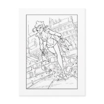 Helga Lunch Run postcards by JollyJack Helga Lunch Run postcards