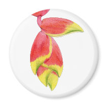 Heliconia Branch Magnet