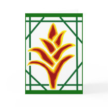Heliconia card