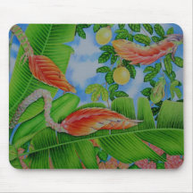 Heliconia, Lilikoi & Bougainvillea Mouse Pad