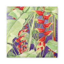 Heliconia Magnet