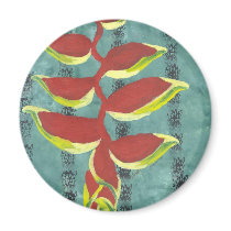 Heliconia Magnet