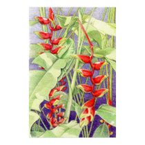 Heliconia Poster posters