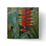 Heliconia Trail Pinback Button