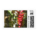 Heliconia Tropical Wedding Flowers Custom Stamps