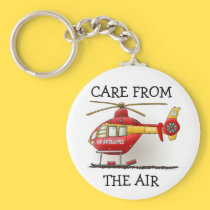 Helicopter Ambulance Keychain CFTA keychains