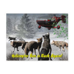 Helicopter Ben is Back Again! postcards