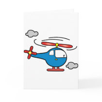 Helicopter Blue an Red cards