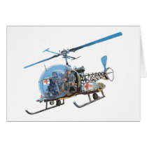 Helicopter cards by cartshirt Helicopter cards