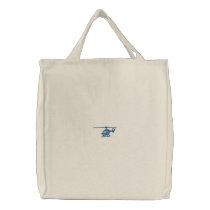 Helicopter Canvas Bag