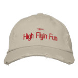 Helicopter Embroidered Hat