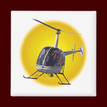 Helicopter Fridge Magnets & Helicopter Keepsakes magnets