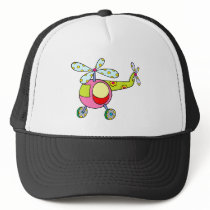 Helicopter Trucker Hats