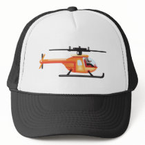 Helicopter Trucker Hat