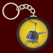 Helicopter Key Chain Keepsake & Helicopter Gifts keychains