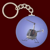 Helicopter Key Chain Keepsake & Helicopter Gifts keychains