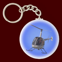 Helicopter Key Chain Keepsake & Helicopter Gifts keychains