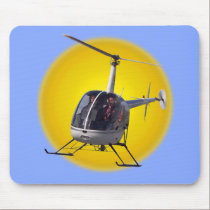Helicopter Mouspad & Keepsakes Helicopter Gifts mousepads