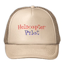 Helicopter, Pilot Trucker Hat