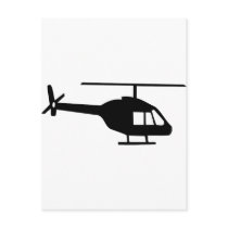 Helicopter Post Cards