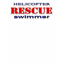 Helicopter RESCUE Swimmer T- Shirt by SARgear Helicopter RESCUE Swimmer T- Shirt