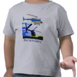 helicopters Pilot in training t-shirts