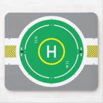 HeliDECK Green Mouse Pad