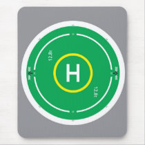 HeliDECK green Mousepads