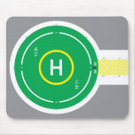 HeliDECK Mouse Pad Green oneway
