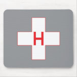 Helipad Mouse Pad Hospital 2
